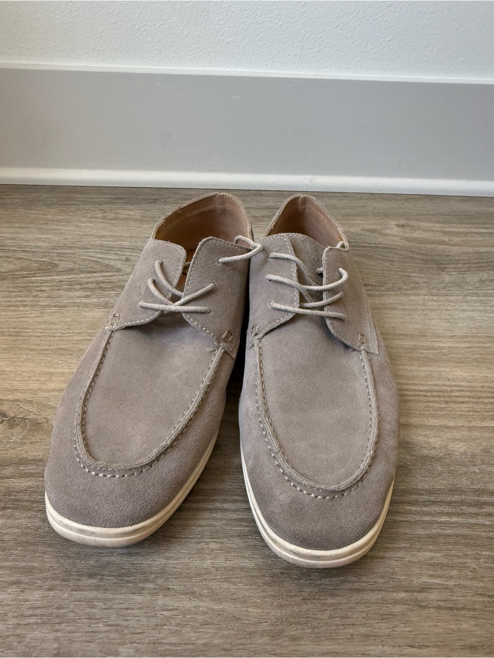 Men's Suede Lace-Up Shoes